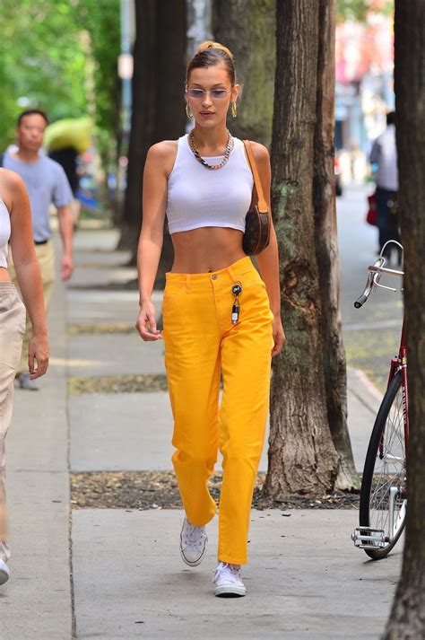 bella hadid street style